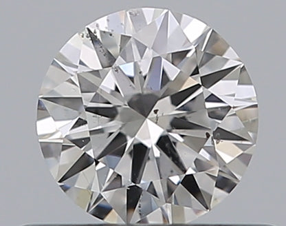 0.35CT ROUND SI2 F WH