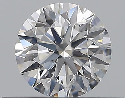 0.33CT ROUND SI2 E WH