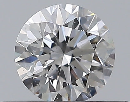 0.35CT ROUND SI2 D WH