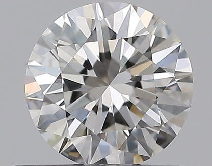 0.59CT ROUND VVS2 G WH