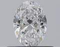 0.40CT OVAL SI1 D WH