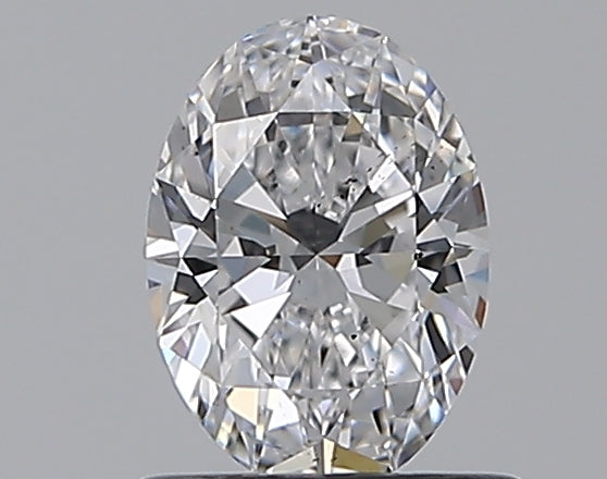 0.70CT OVAL SI1 D WH