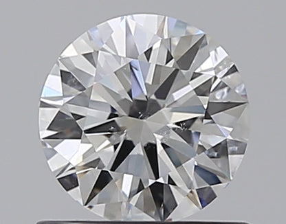 0.70CT ROUND SI2 E WH