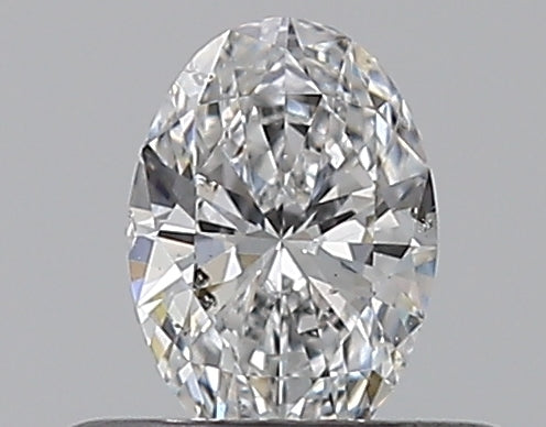 0.32CT OVAL SI2 D WH