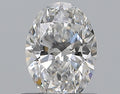 0.53CT OVAL SI1 D WH