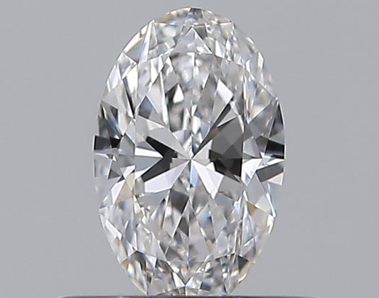 0.40CT OVAL VVS2 D WH
