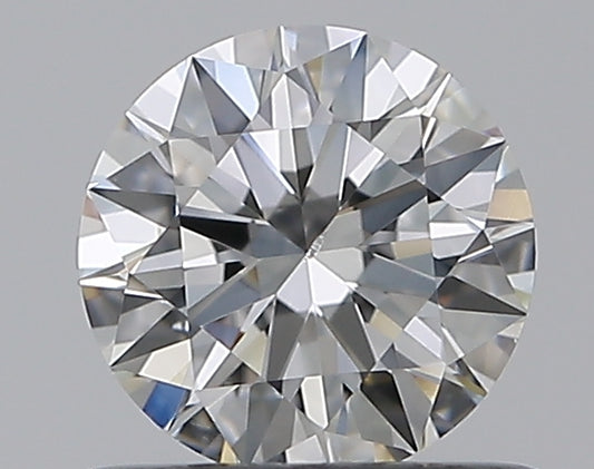 0.59CT ROUND SI1 G WH