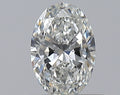 0.37CT OVAL SI1 G WH