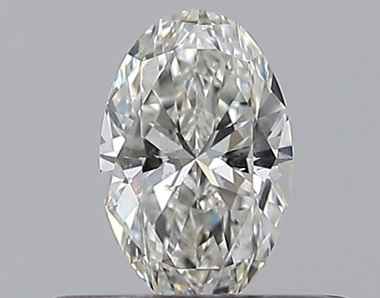 0.32CT OVAL SI1 G WH