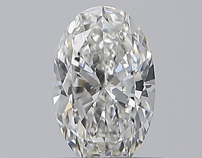 0.40CT OVAL SI1 F WH