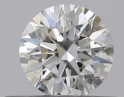 0.38CT ROUND SI2 G WH