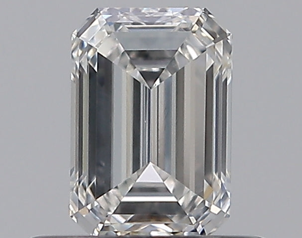 0.53CT EMERALD SI1 G WH