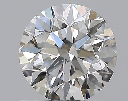 0.90CT ROUND SI1 H WH