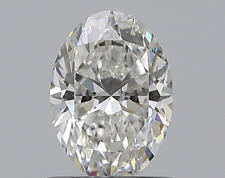 0.81CT OVAL SI1 F WH