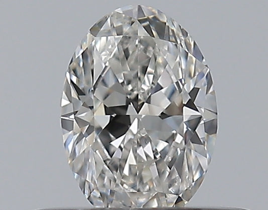 0.30CT OVAL SI2 F WH