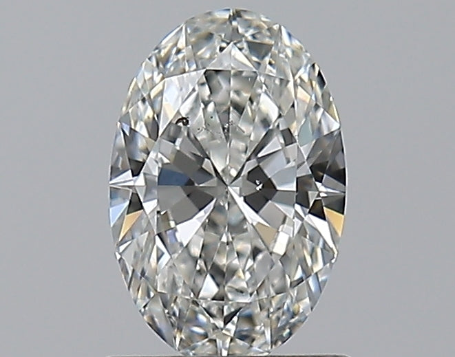 0.80CT OVAL SI1 G WH