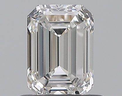 0.70CT EMERALD VS2 F WH