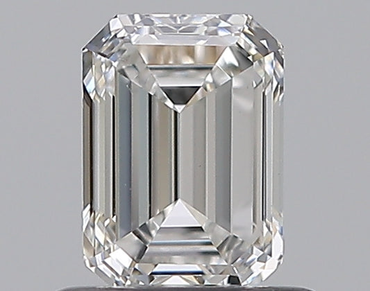 0.70CT EMERALD VS2 F WH