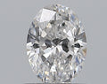 0.50CT OVAL SI1 D WH