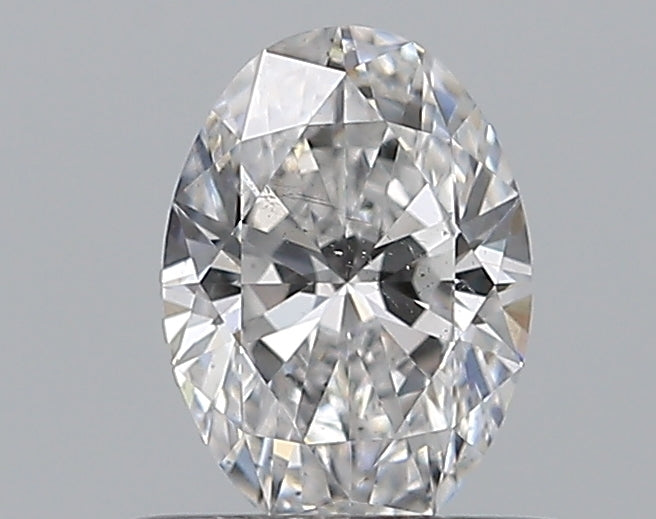 0.50CT OVAL SI1 D WH