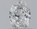 0.50CT OVAL SI1 D WH