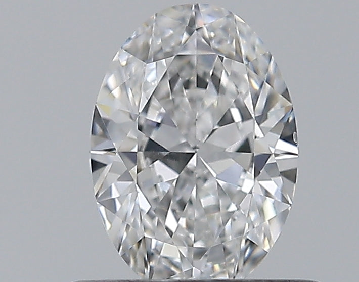 0.50CT OVAL SI1 D WH