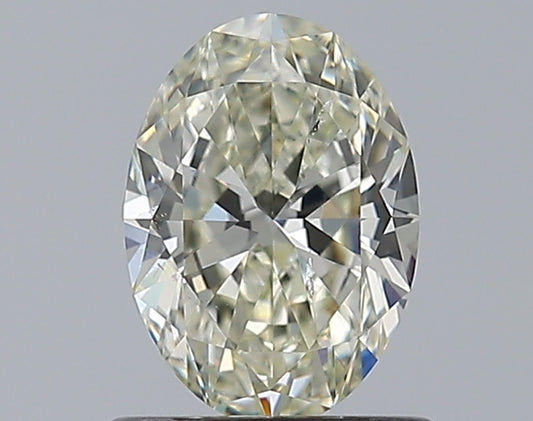 0.72CT OVAL SI2 L WH