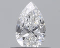 0.38CT PEAR VVS2 D WH