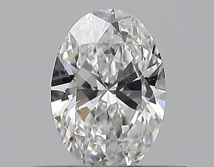 0.30CT OVAL SI1 D WH