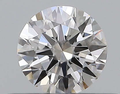 0.35CT ROUND VVS2 D WH