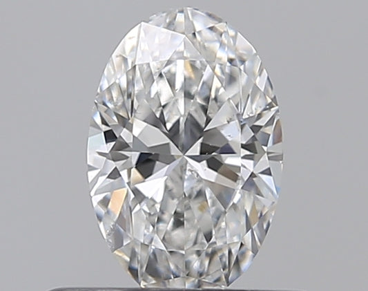 0.43CT OVAL SI2 E WH