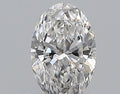 0.42CT OVAL SI1 D WH