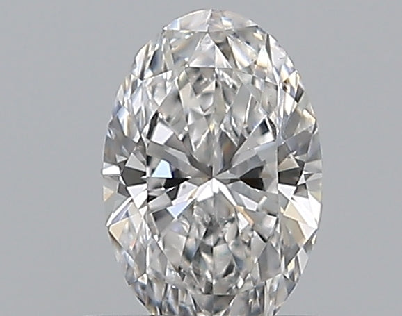 0.42CT OVAL SI1 D WH