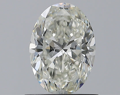 0.81CT OVAL SI2 J WH