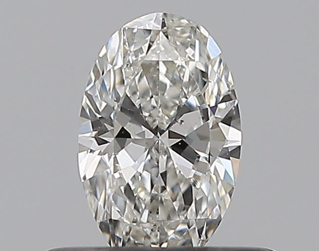 0.35CT OVAL SI1 G WH
