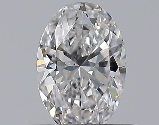 0.40CT OVAL SI1 D WH