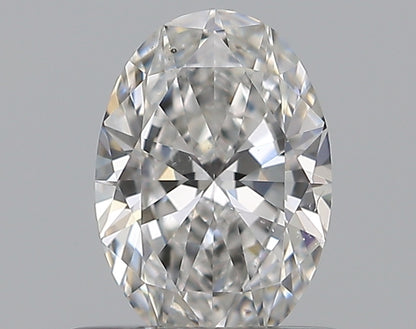 0.50CT OVAL SI1 E WH