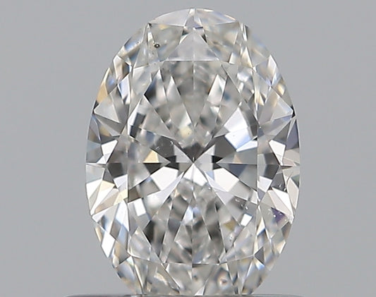 0.50CT OVAL SI1 E WH