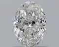 0.80CT OVAL SI1 F WH