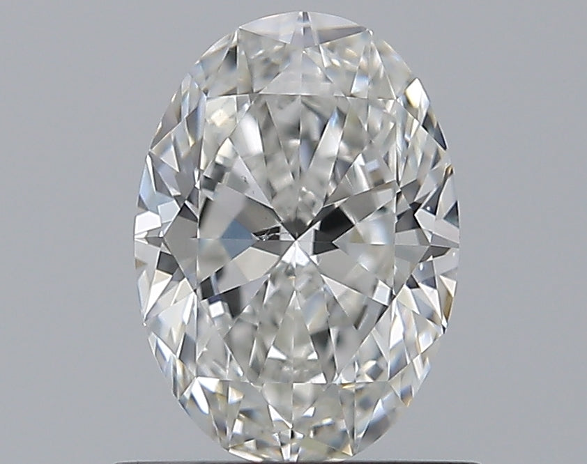 0.80CT OVAL SI1 F WH