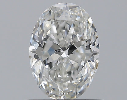 0.80CT OVAL SI1 F WH