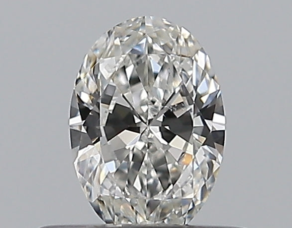 0.35CT OVAL SI1 F WH