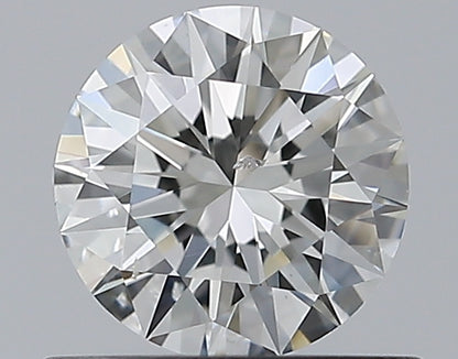 0.60CT ROUND SI2 G WH