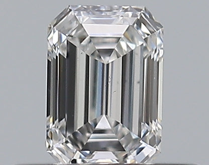 0.33CT EMERALD VS2 E WH