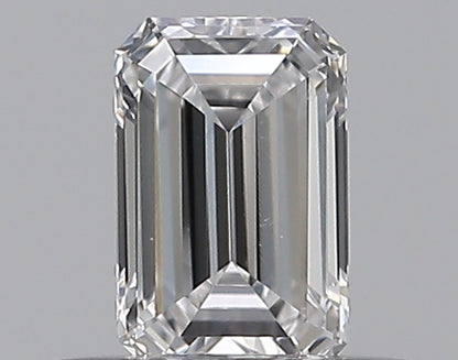 0.30CT EMERALD SI1 D WH