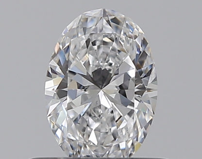 0.41CT OVAL SI1 D WH