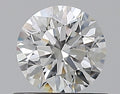0.61CT ROUND VVS1 F WH