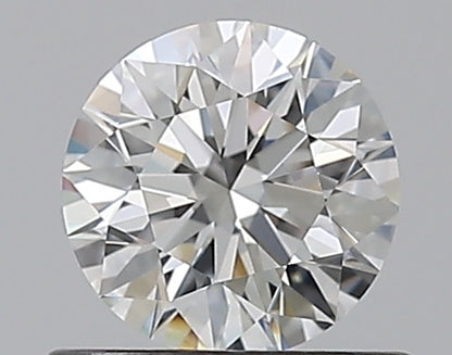 0.61CT ROUND VVS1 F WH