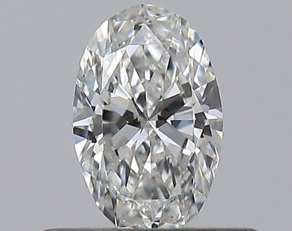 0.33CT OVAL SI1 F WH