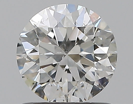 0.90CT ROUND SI2 G WH